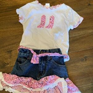 Kiddie Korral two-piece outfit
